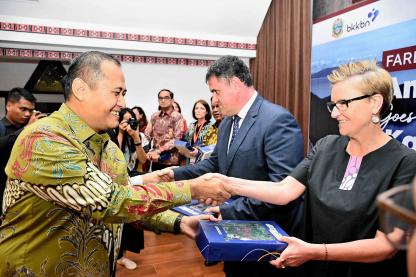 Gubernur Edy Rahmayadi Sambut Baik kegiatan Ambassador Goes to Kampung KB di Danau Toba